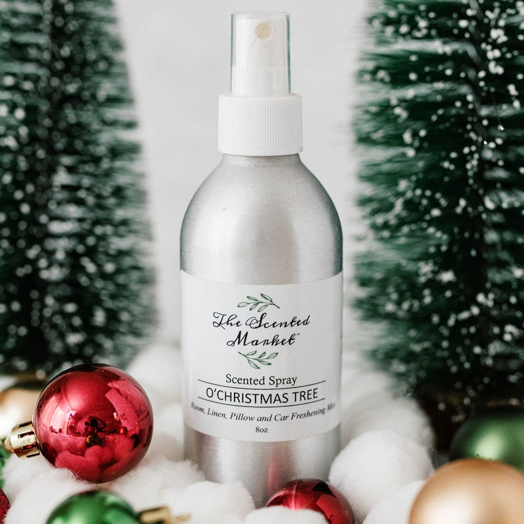 O'CHRISTMAS TREE Scented Spray 8 oz - The Scented Market  Air Fresheners   
