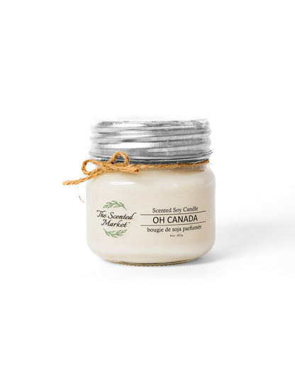 OH CANADA Soy Wax Candle 8 oz - The Scented Market  Candles   