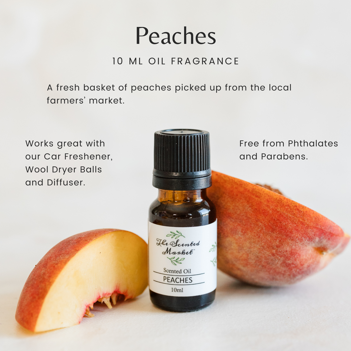 PEACHES Oil Fragrance - The Scented Market  Fragrance Oil   