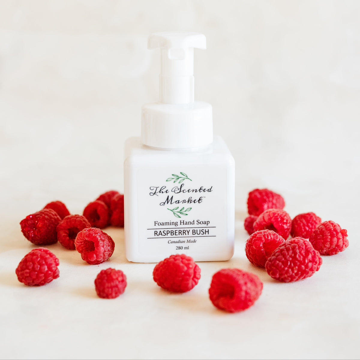 RASPBERRY BUSH Foaming Hand Soap - The Scented Market  Liquid Hand Soap   