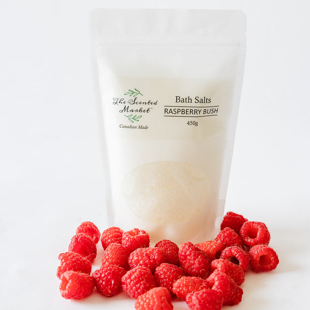 RASPBERRY BUSH Revitalizing Bath Salt - The Scented Market  Bath Additives   