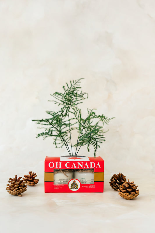 RCMP Candle Gift Set of 2 Soy Candles - The Scented Market     