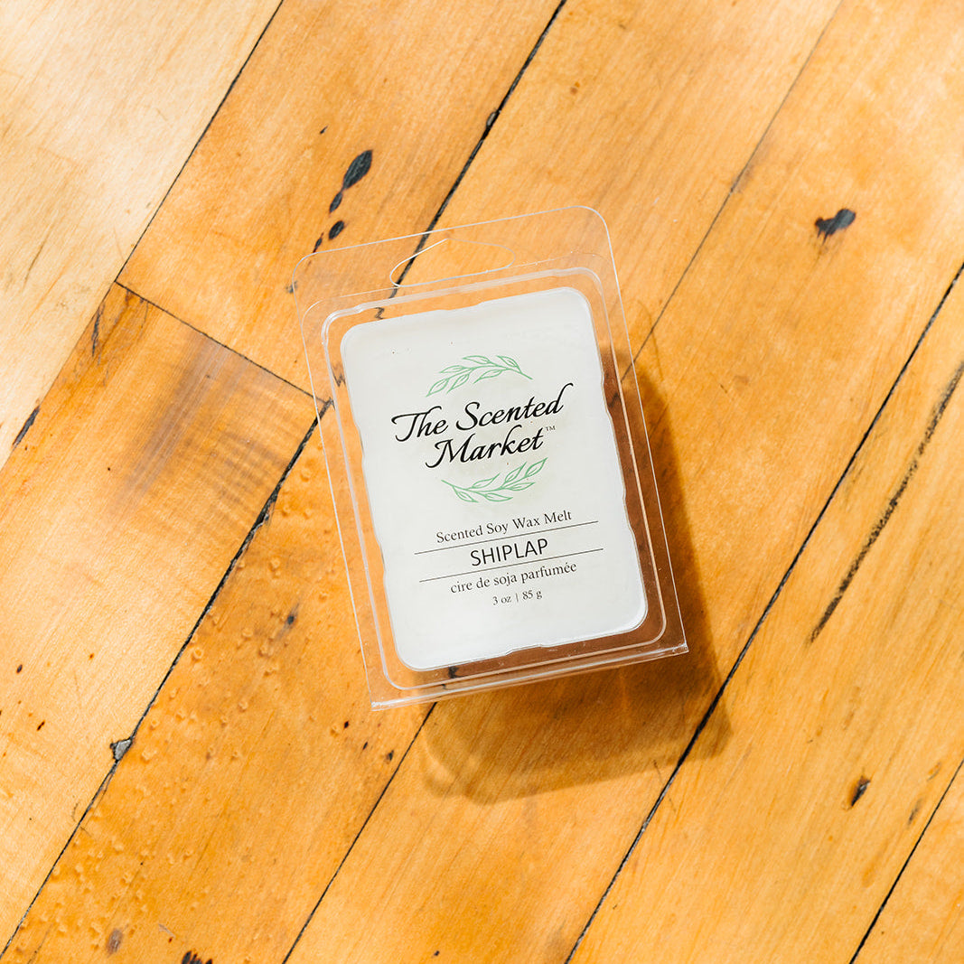 SHIPLAP Soy Wax Melt - The Scented Market  Wax Tarts   