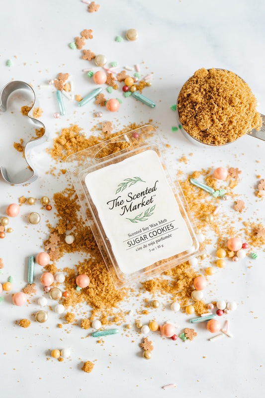 SUGAR COOKIES Soy Wax Melt - The Scented Market  Wax Tarts   