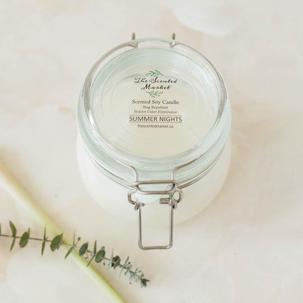 SUMMER NIGHTS 2 wick Soy Candle - The Scented Market  Candles   