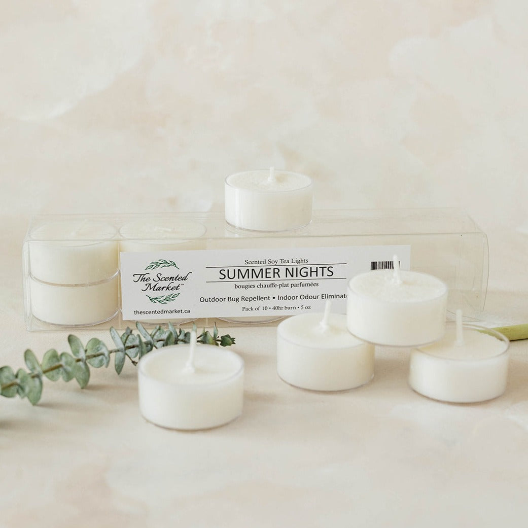 SUMMER NIGHTS Tea Lights - The Scented Market  Candles   