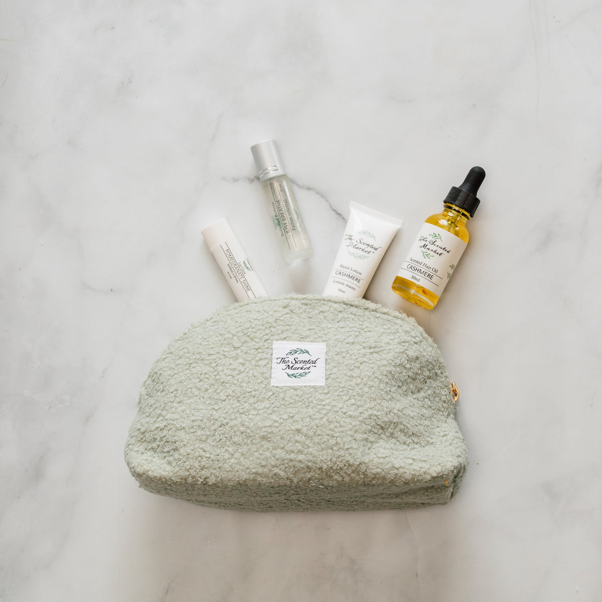 Sherpa Makeup Bag - The Scented Market  Bath & Body   