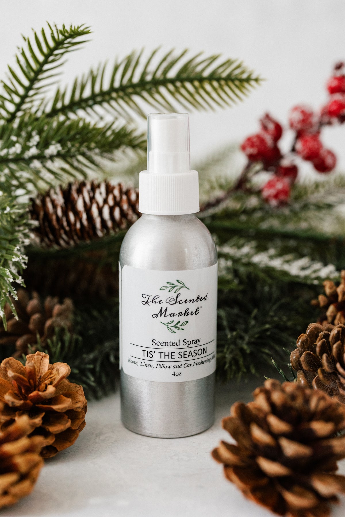 TIS' THE SEASON 4 oz Scented Spray - The Scented Market  Air Fresheners   