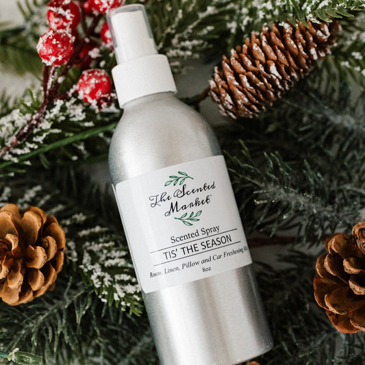 TIS' THE SEASON 8 oz Scented Spray - The Scented Market  Air Fresheners   