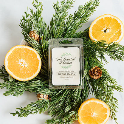 TIS' THE SEASON Soy Wax Melt - The Scented Market  Wax Tarts   
