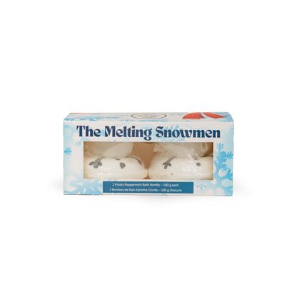 The Melting Snowman Bath Bombs - Gift Box - The Scented Market  Bath Bomb   