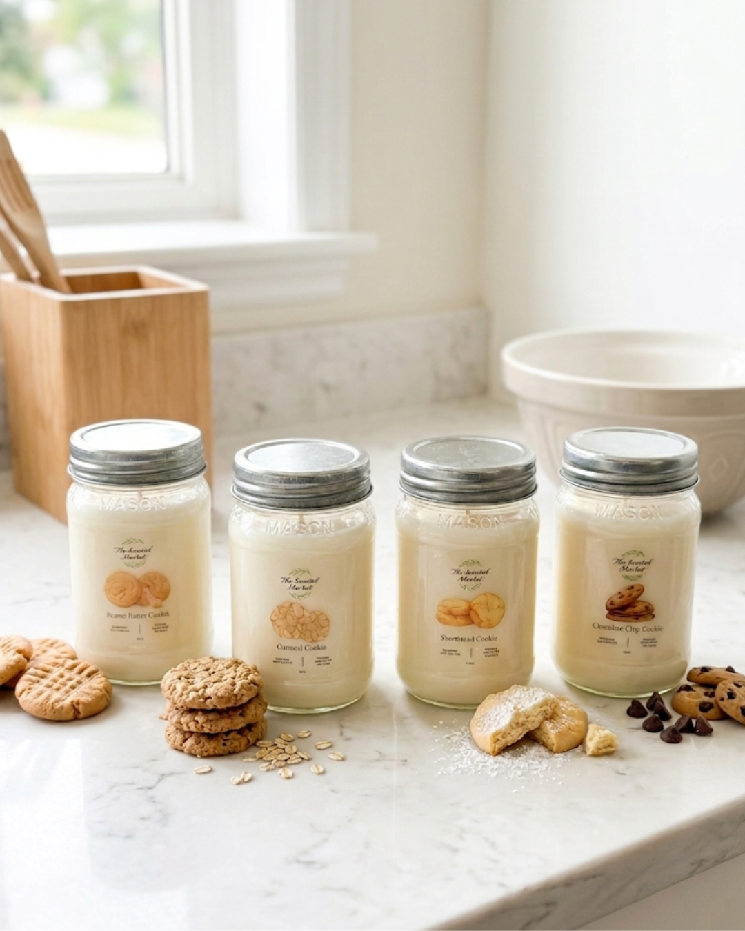 PEANUT BUTTER Cookie Scented Soy Candle 16 oz