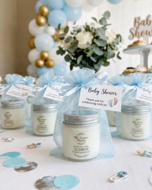 CELEBRATE Soy Candle | 1 oz Personalized Wedding & Event Favours