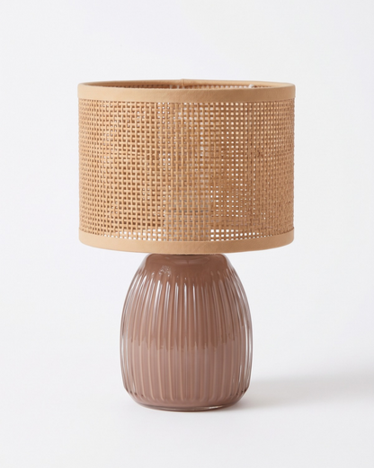 Latte LED Table Lamp – 7" Battery-Operated Accent Light