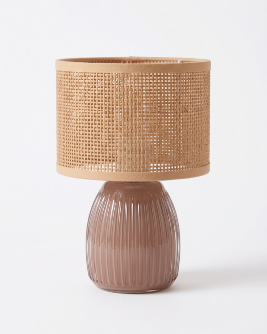 Latte LED Table Lamp – 7" Battery-Operated Accent Light