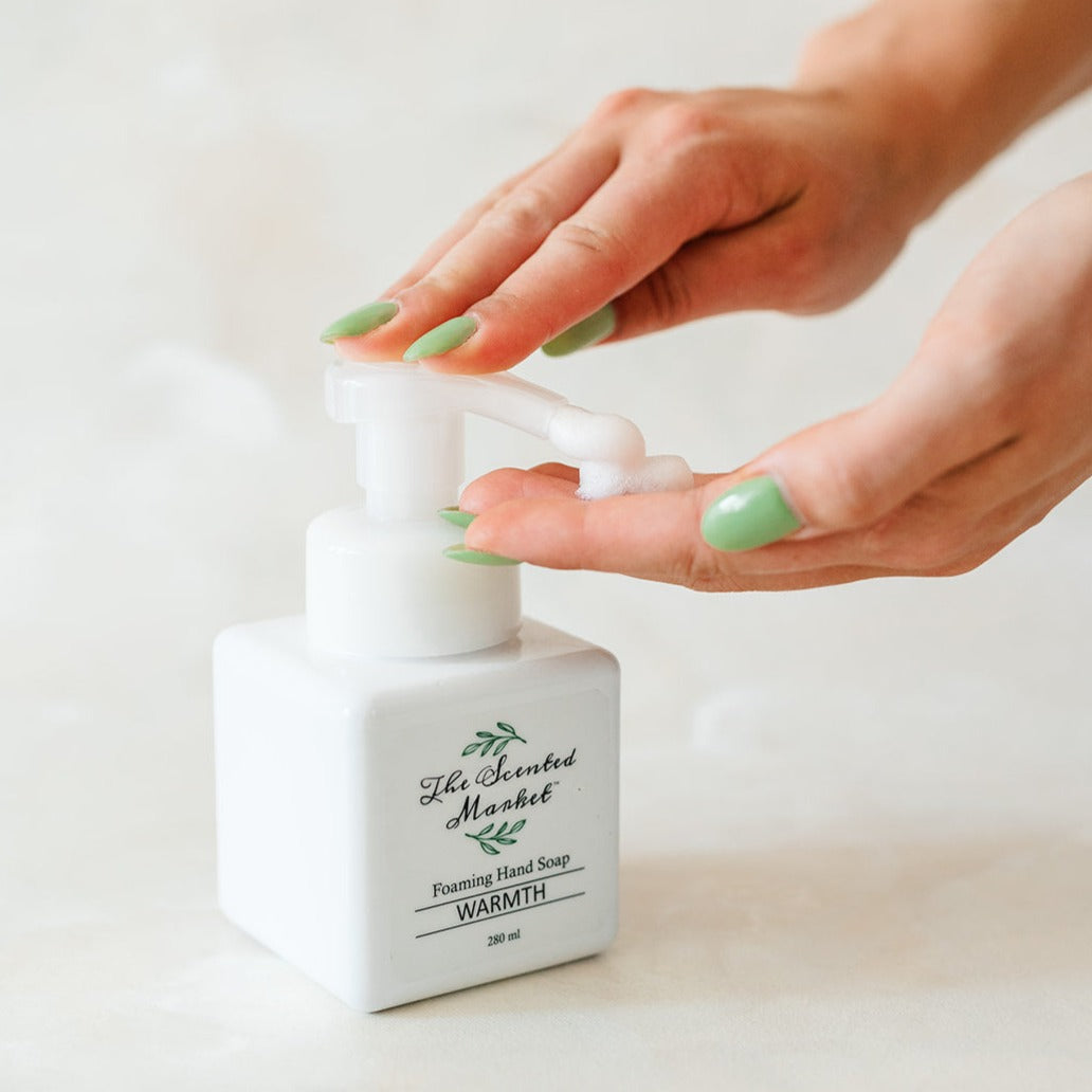 WARMTH Foaming Hand Soap - The Scented Market  Liquid Hand Soap   