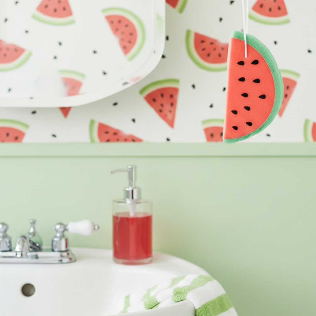 Watermelon Body Sponge - The Scented Market  Bath Sponges & Loofahs   