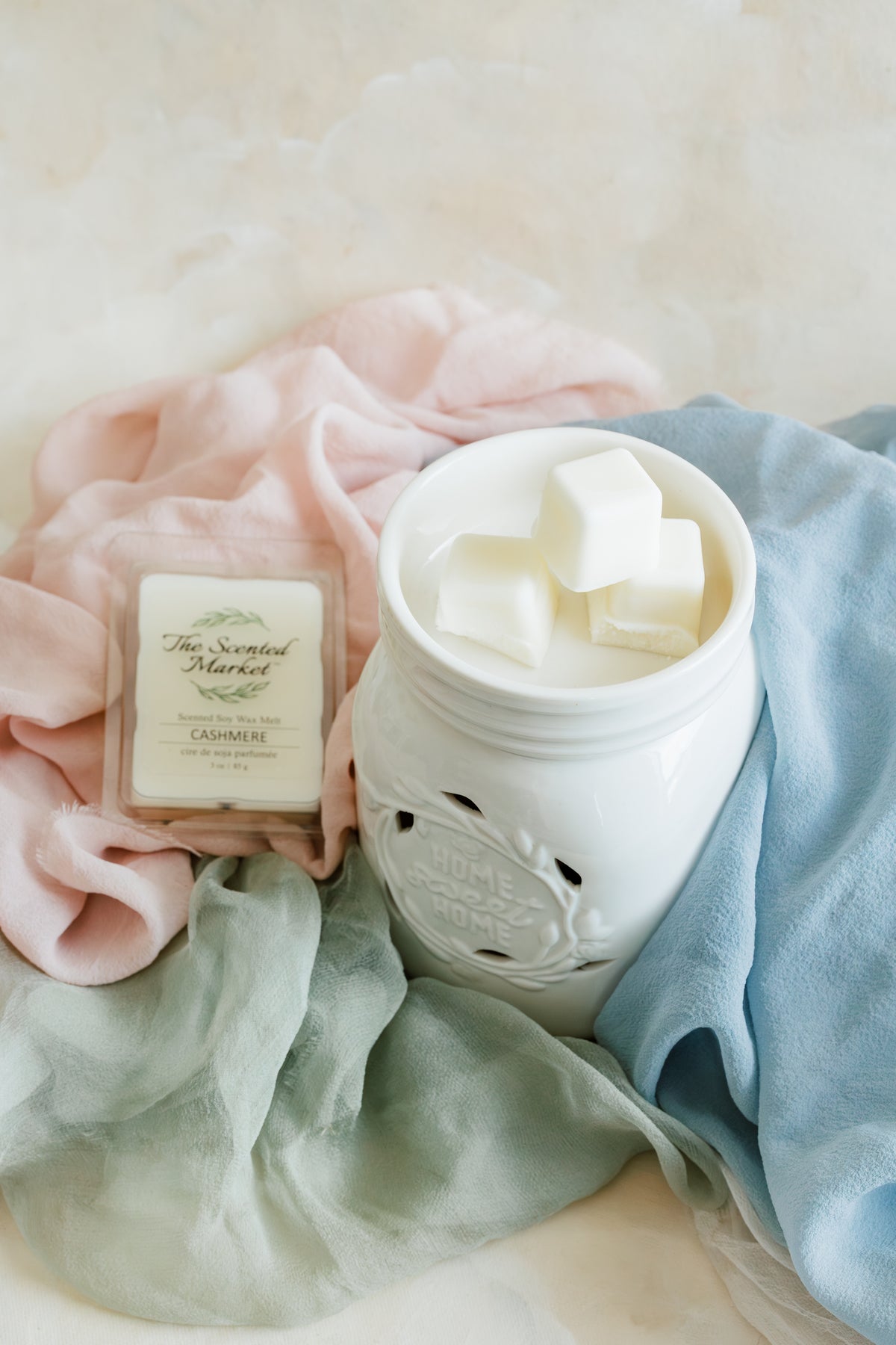 Wax Melter Large HOME SWEET HOME - The Scented Market  Home Fragrance Accessories   