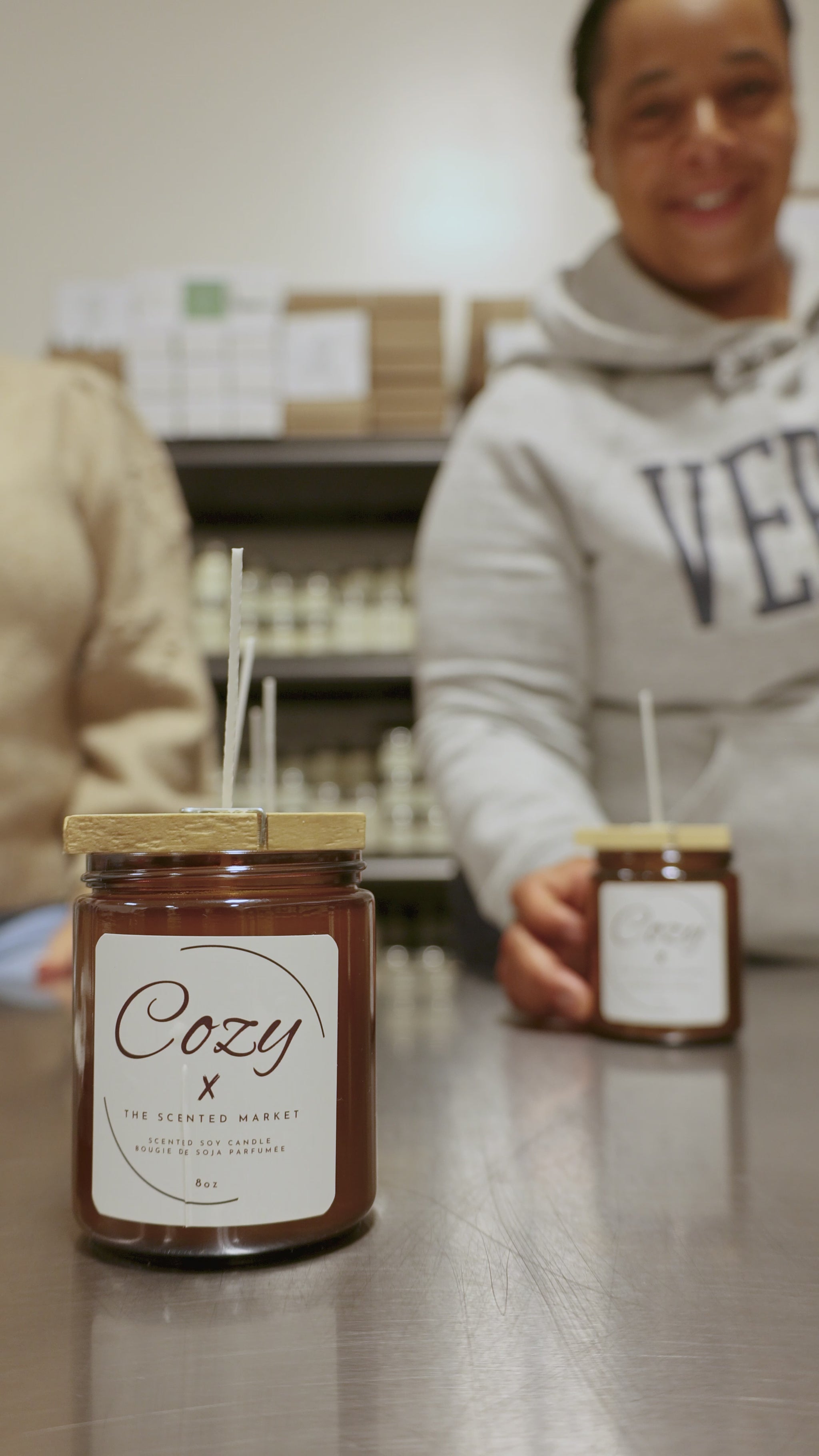 COZY By Coach Carey 8 oz Soy Wax Candle 4