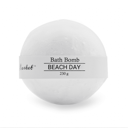 BEACH DAY Luxurious Bath Bomb - The Scented Market  Bath Additives   