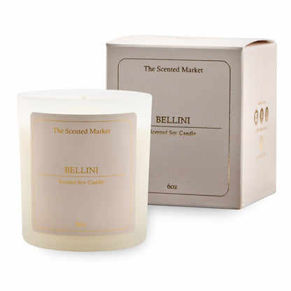 BELLINI Soy Wax Candle 6 oz - The Scented Market  Candles   