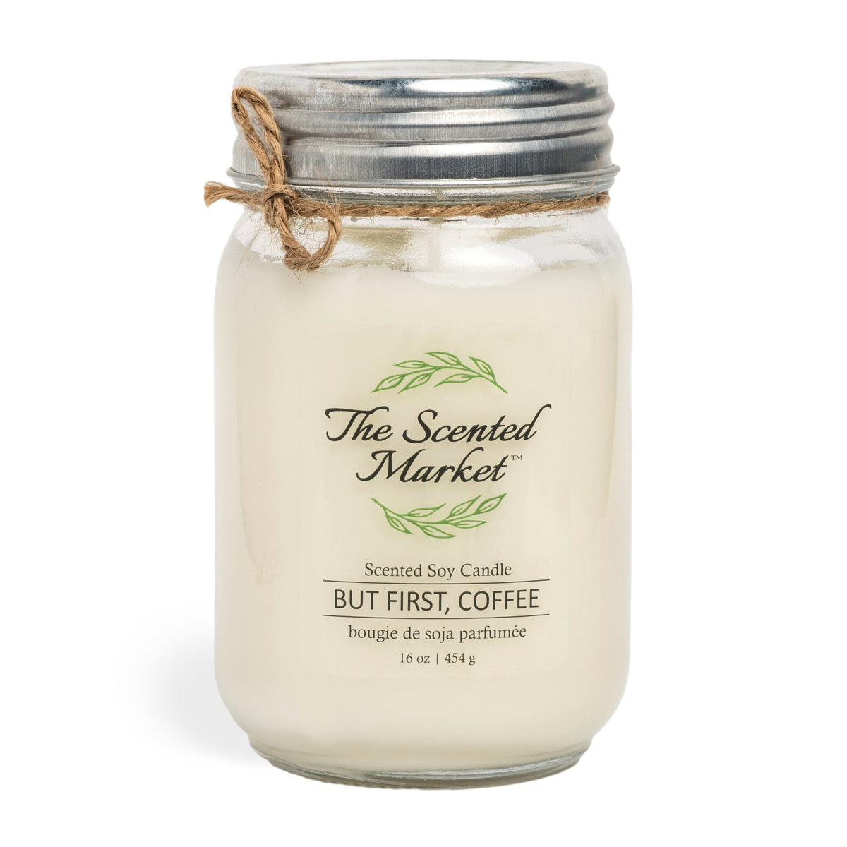 BUT FIRST, COFFEE Soy Wax Candle 16 oz - The Scented Market  Candles   