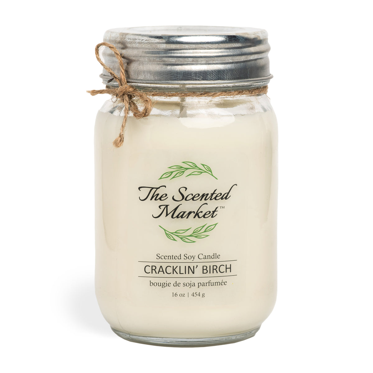 CRACKLIN' BIRCH Soy Wax Candle 16 oz - The Scented Market  Candles   