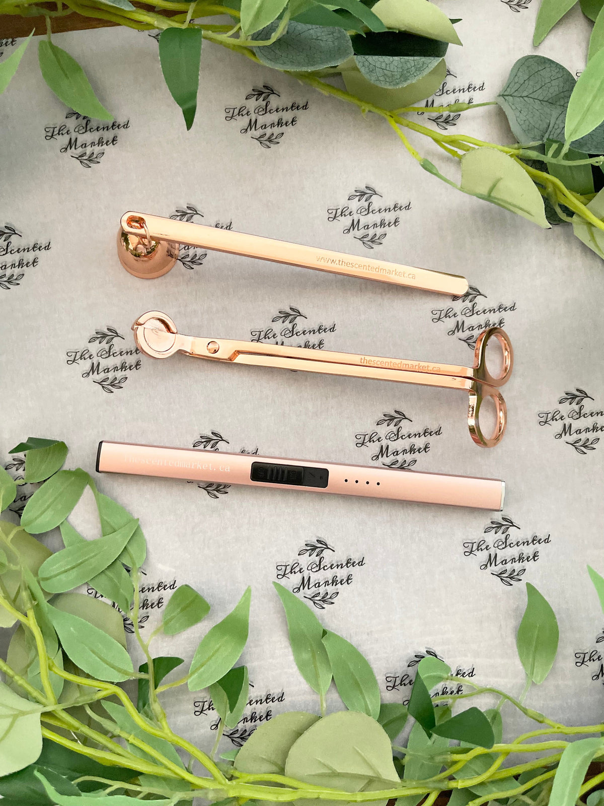 Candle Snuffer - Rose Gold - The Scented Market  Candle Snuffers   