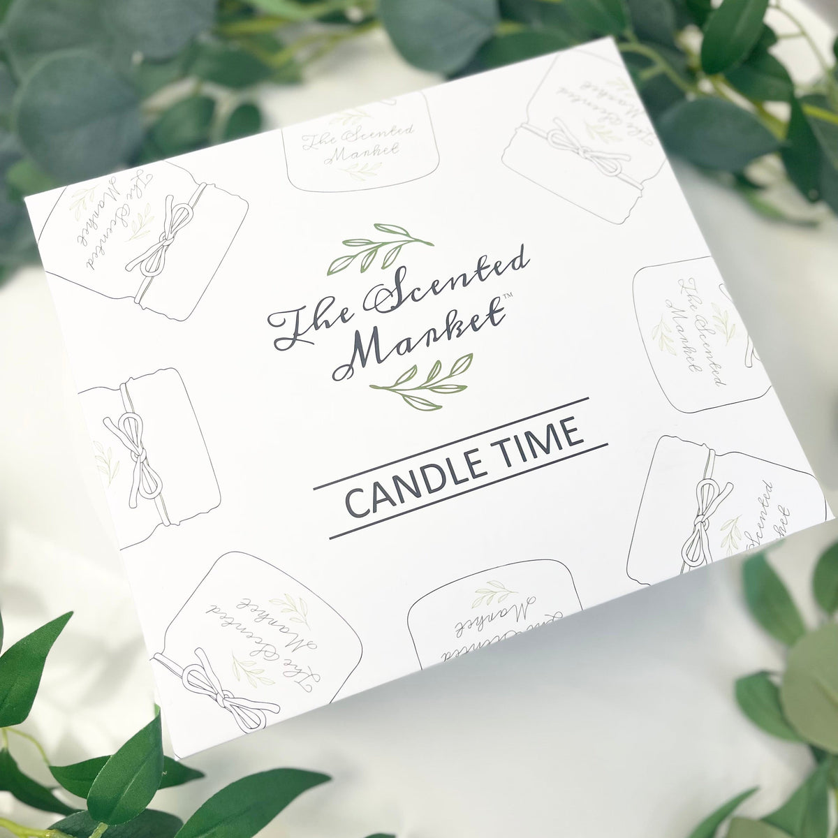 Candle Time Gift Box – 4 Scented Soy Candles - The Scented Market  Candles   
