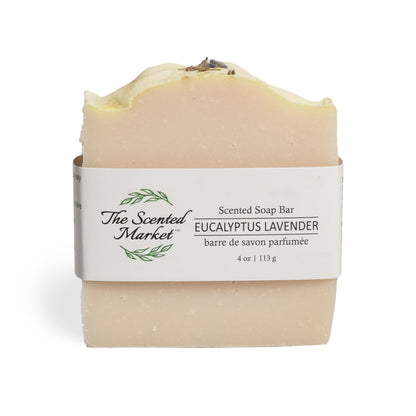 EUCALYPTUS LAVENDER - Scented Soap Bar - The Scented Market  Bar Soap   