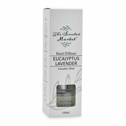 Eucalyptus Lavender Reed Diffuser – Long-Lasting Relaxing Room Fragrance - The Scented Market  Home Fragrances   
