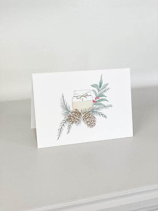 Holiday Greeting Card Set – 4 Festive Cards with Envelopes - The Scented Market  Greeting & Note Cards   