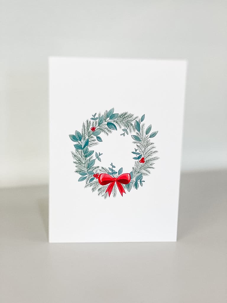 Holiday Greeting Card Set – 4 Festive Cards with Envelopes - The Scented Market  Greeting & Note Cards   