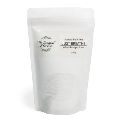 JUST BREATHE Bath Salt - The Scented Market  Bath Additives   