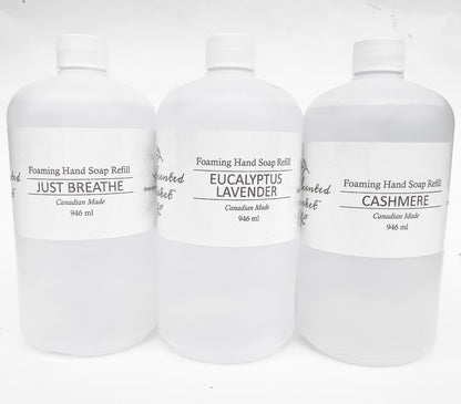 JUST BREATHE Foaming Hand Soap Refill - The Scented Market     