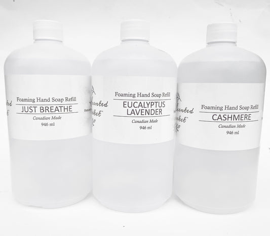 JUST BREATHE Foaming Hand Soap Refill - The Scented Market     