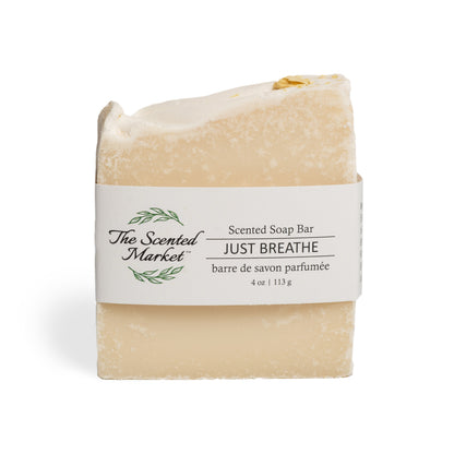 JUST BREATHE - Scented Soap Bar - The Scented Market  Bar Soap   