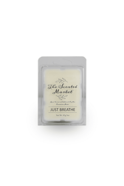 JUST BREATHE Soy Wax Melt - The Scented Market  Wax Tarts   
