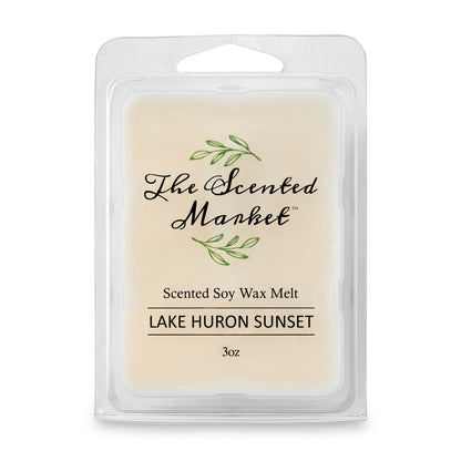 LAKE HURON SUNSET Soy Wax Melt - The Scented Market  Wax Tarts   