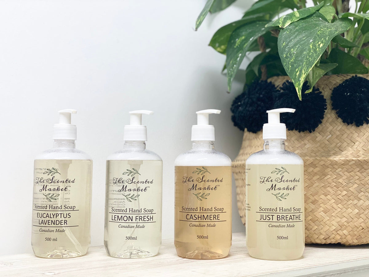 Lemon Fresh Scented Hand Soap – Gentle, Moisturizing, and Refreshing - The Scented Market  Liquid Hand Soap   