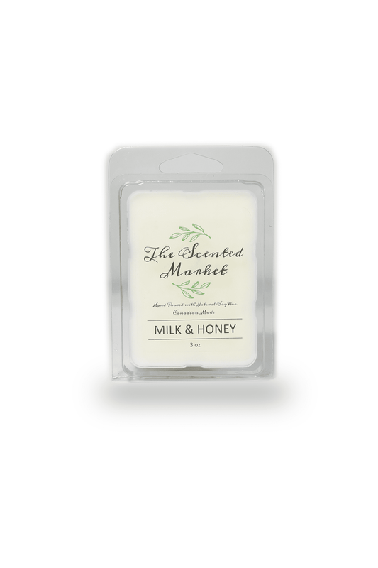 MILK & HONEY Soy Wax Melt - The Scented Market  Wax Tarts   