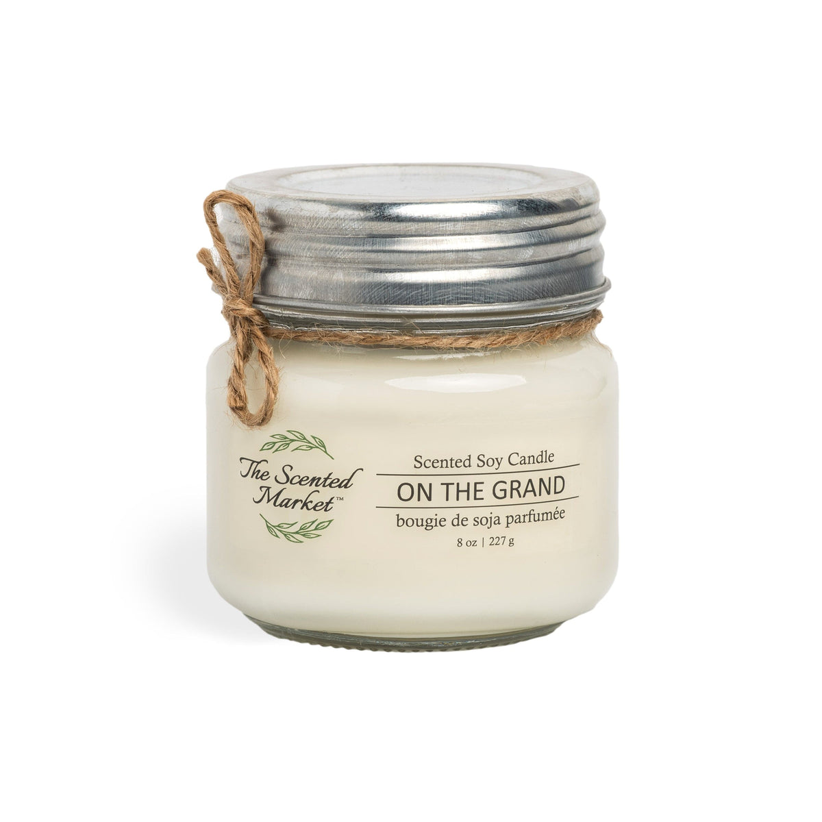 ON THE GRAND Soy Wax Candle 8 oz - The Scented Market  Candles   