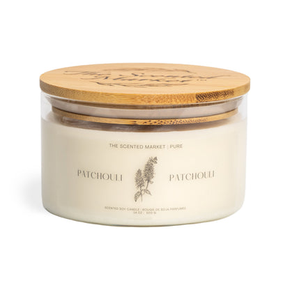 Pure PATCHOULI Soy Wax Candle 14 oz - The Scented Market  Candles   