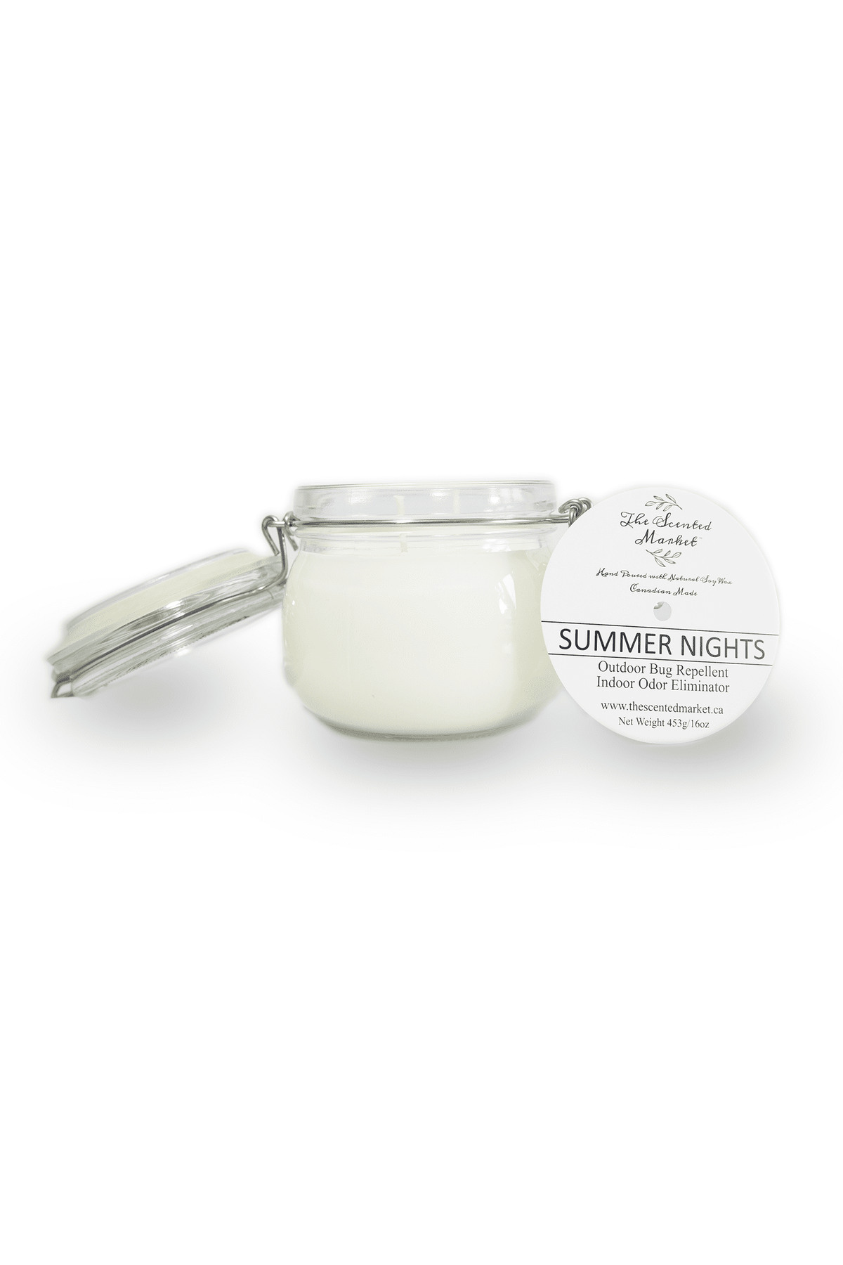 SUMMER NIGHTS 2 wick Soy Candle - The Scented Market  Candles   