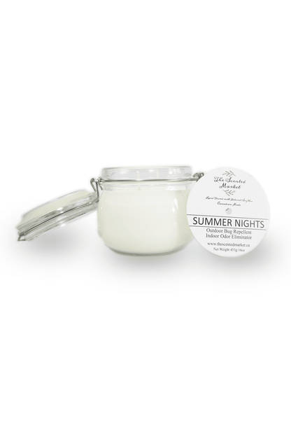 SUMMER NIGHTS 2 wick Soy Candle - The Scented Market  Candles   