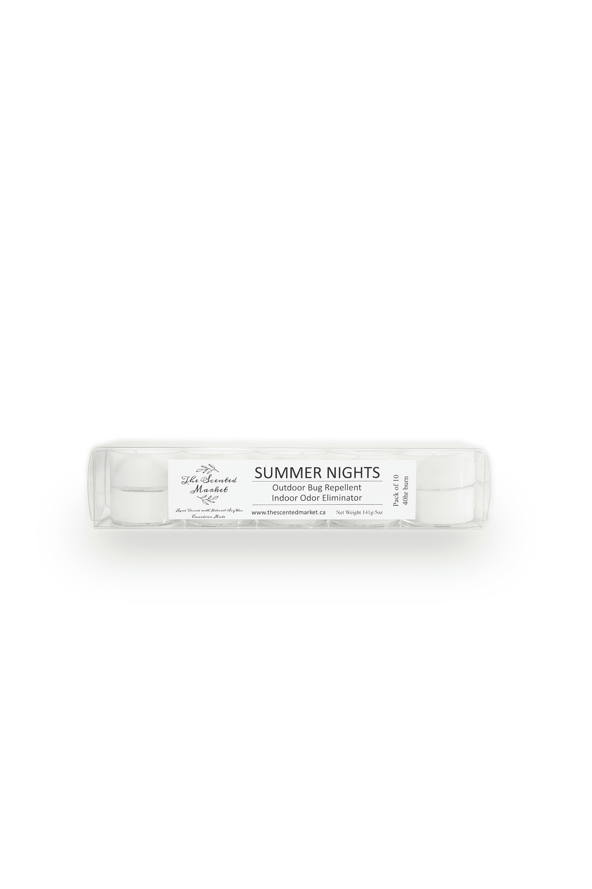 SUMMER NIGHTS Tea Lights - The Scented Market  Candles   