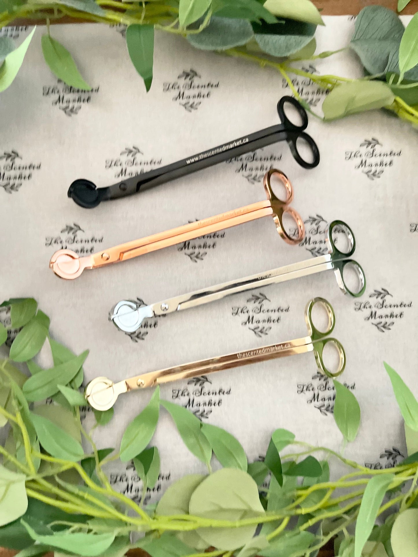 Wick Trimmer - Gold - The Scented Market     