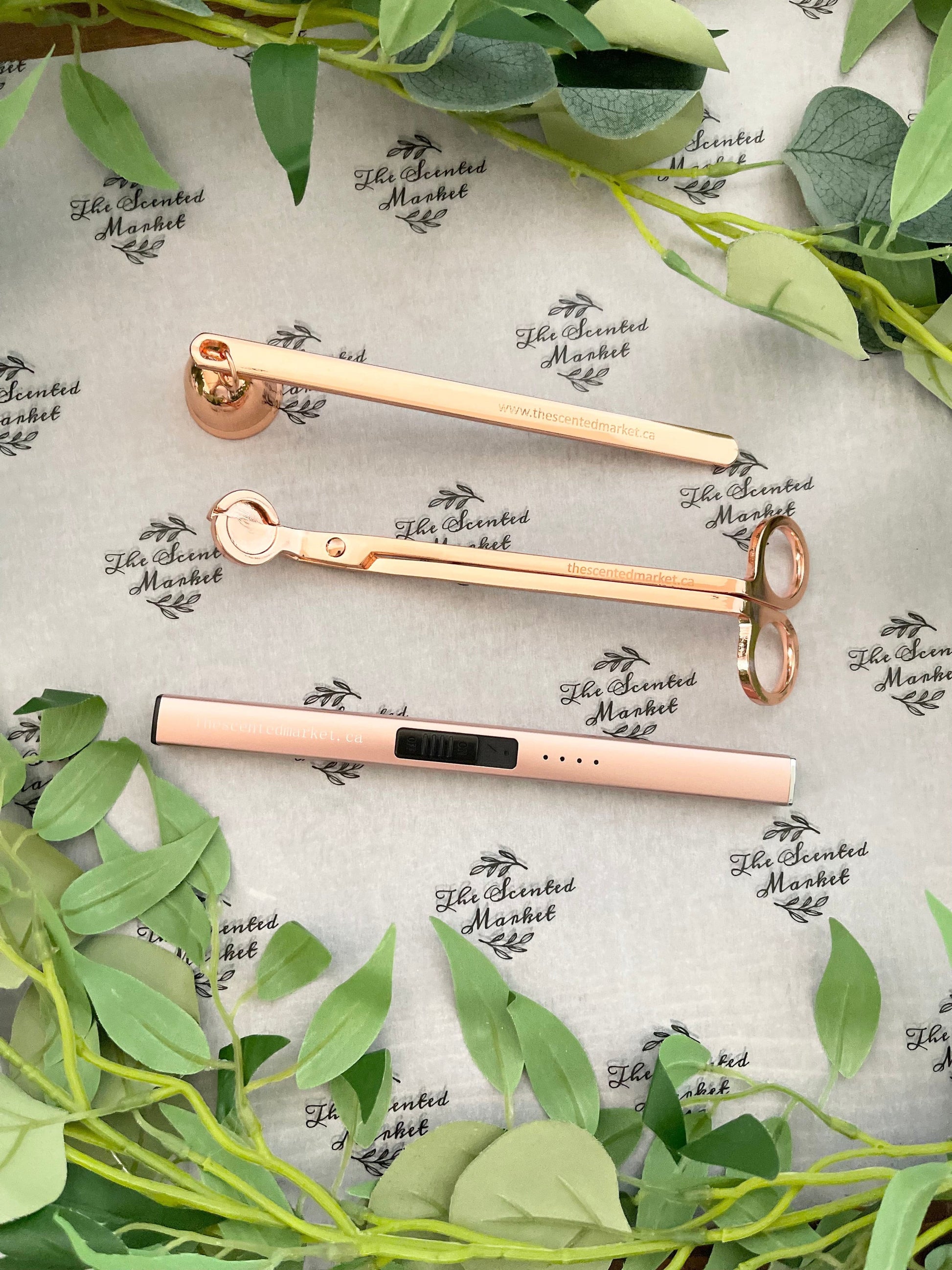 Wick Trimmer - Rose Gold - The Scented Market     