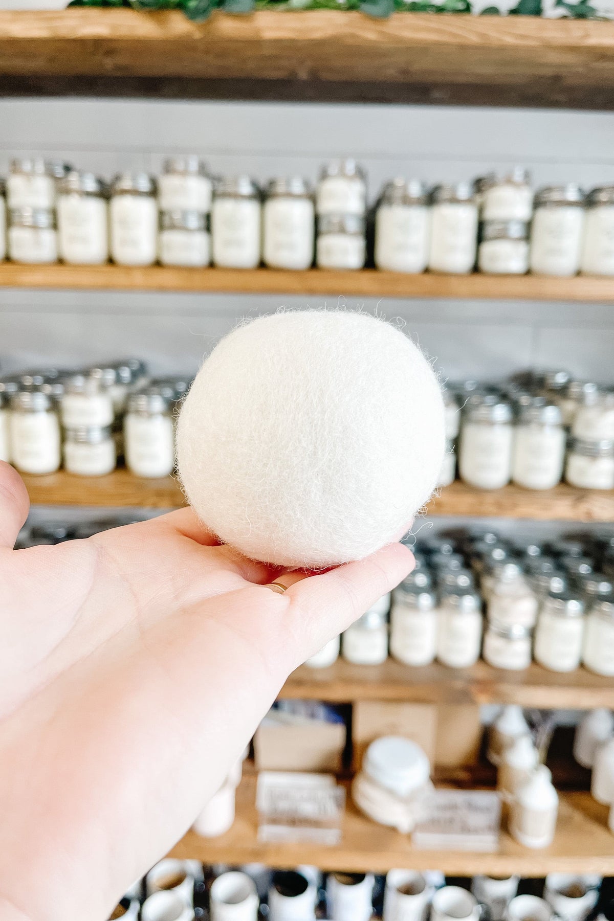 Wool Dryer Ball - The Scented Market  Fabric Softeners & Dryer Sheets   