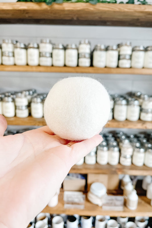 Wool Dryer Ball - The Scented Market  Fabric Softeners & Dryer Sheets   